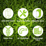 Spider Farmer 2'x2'x5' 60cm x 60cm x 140cm  Indoor Grow Tent(Only Australia stock) - Spider Farmer LED