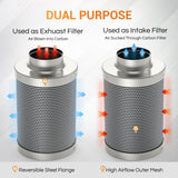 New Spider Farmer Grow Kits-6 Inch Inline Fan Air Carbon Filter 8 Feet Ducting Ventilation Combo
