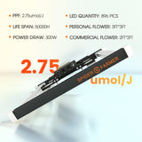 [BUY 2 GET FREE 4Inch Fan Growkits] Spider Farmer SE3000 Full Spectrum LED Grow Light All Indoor Plant