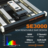[BUY 2 GET FREE 4Inch Fan Growkits] Spider Farmer SE3000 Full Spectrum LED Grow Light All Indoor Plant