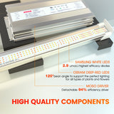 New Spider Farmer SE7000 LED Grow Light Full Spectrum Indoor Plant