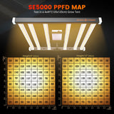[BUY 2 GET FREE 6Inch Fan Growkits] Spider Farmer SE5000 LED Grow Light Full Spectrum Indoor Plant