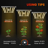 [BUY 2 GET FREE 6Inch Fan Growkits] Spider Farmer SE5000 LED Grow Light Full Spectrum Indoor Plant