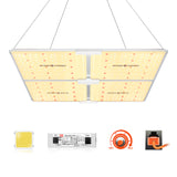 New Spider Farmer SF4000 LED Grow Light With Dimmer Knob 2021 new version QB