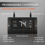 New 2021 Spider Farmer 4/6 Inch Intelligent Inline Fan Combo Ventilation