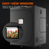 New Spider Farmer 5'x5'x6.5' 150cm x 150cm x 200cm  Indoor Grow Tent