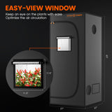 New Spider Farmer 2.5'x2.5'x53' 70cm x 70cm x 160cm  Indoor Grow Tent