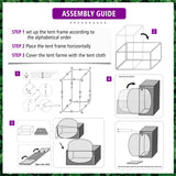 New SF1000 LED Grow Light +2x2'[ 60x60x140cm] Tent