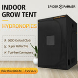 NEW SF7000 Foldable Led Grow Light +5X5' [150X150X200CM] Grow Tent