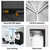 New SF4000 LED Grow Light +4x4' [120x120x200 CM] Grow Tent
