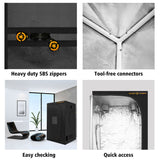 New SF4000 LED Grow Light +5x5' [150x150x200 CM ] Grow Tent