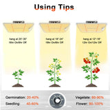 [BUY SF1000X3 GET FREE 60X60 Tent] Spider Farmer SF1000 LED Grow Light With Dimmer Knob Full Spectrum Samsung Diodes QB
