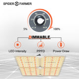 New Spider farmer SF4000 LED Grow Light With Dimmer Knob 2020 new version QB(Preorder for UK/USA) - Spider Farmer LED
